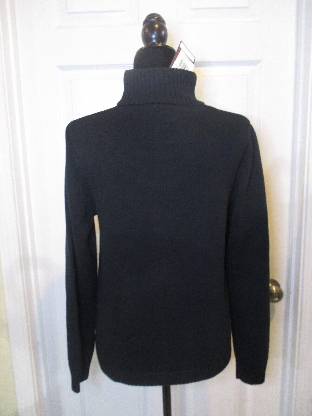 NWT Chaps Boy Youth Sweater Black White Large 14/16