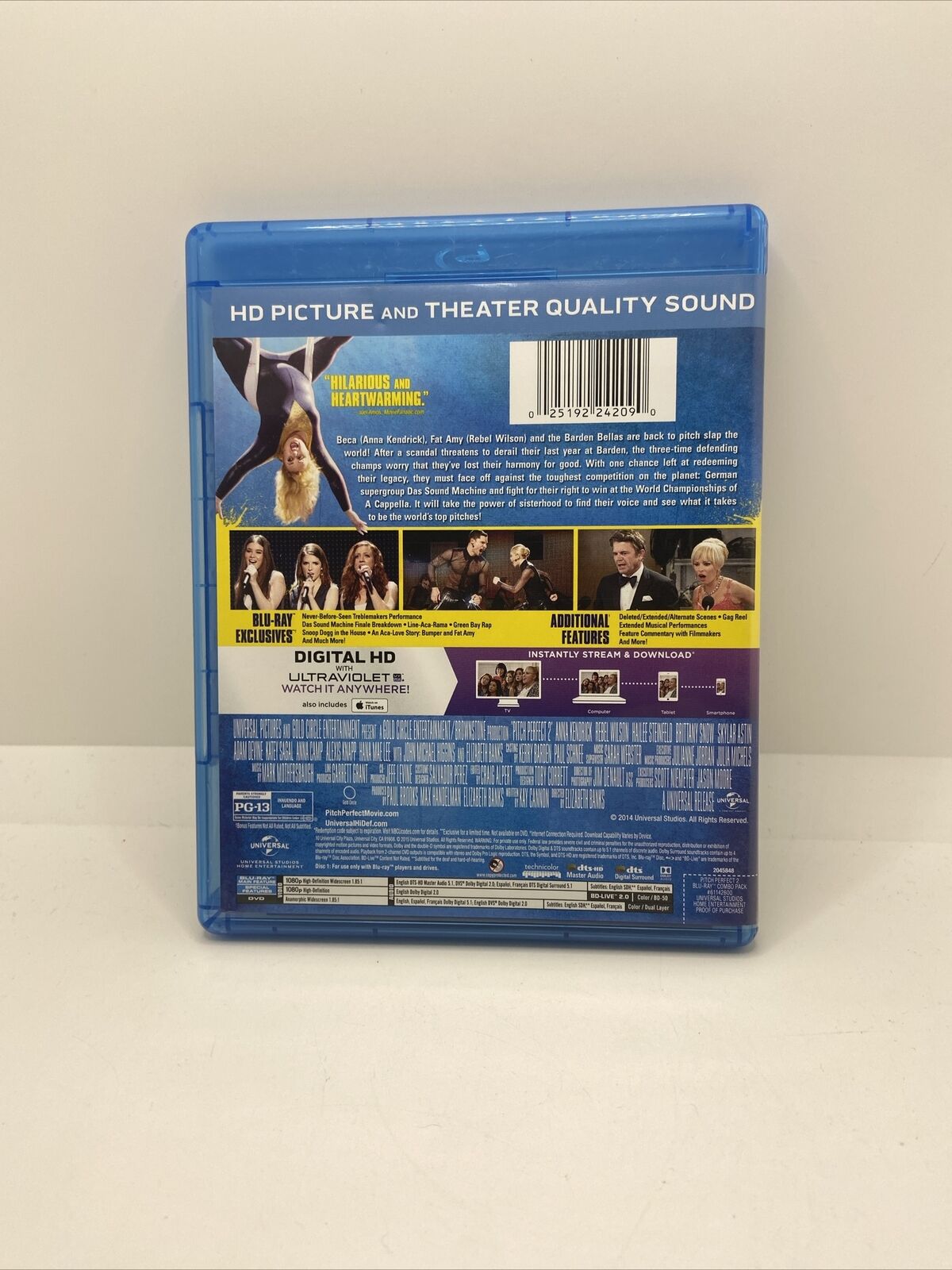 Pitch Perfect 2 (Blu-ray, 2015)