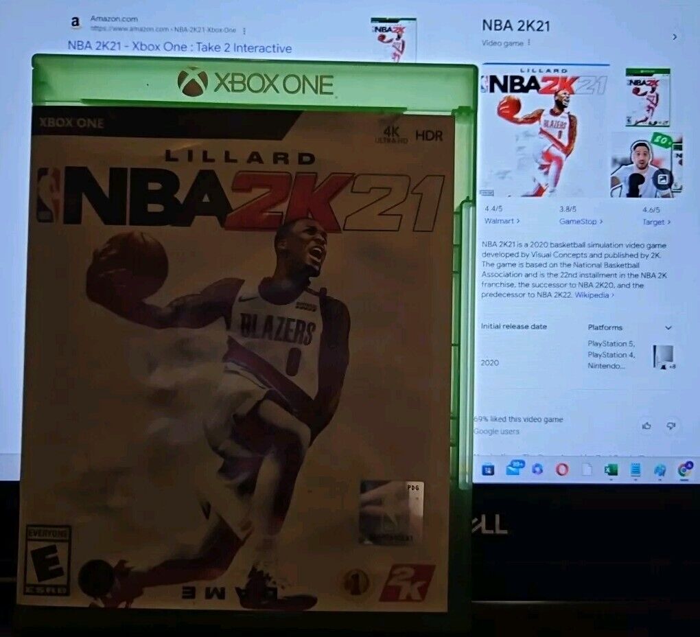 NBA 2K21 - Microsoft Xbox One .tested. Resealed.