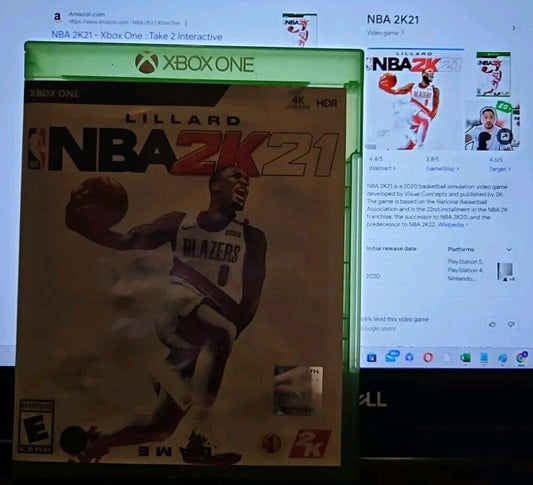 NBA 2K21 - Microsoft Xbox One .tested. Resealed.