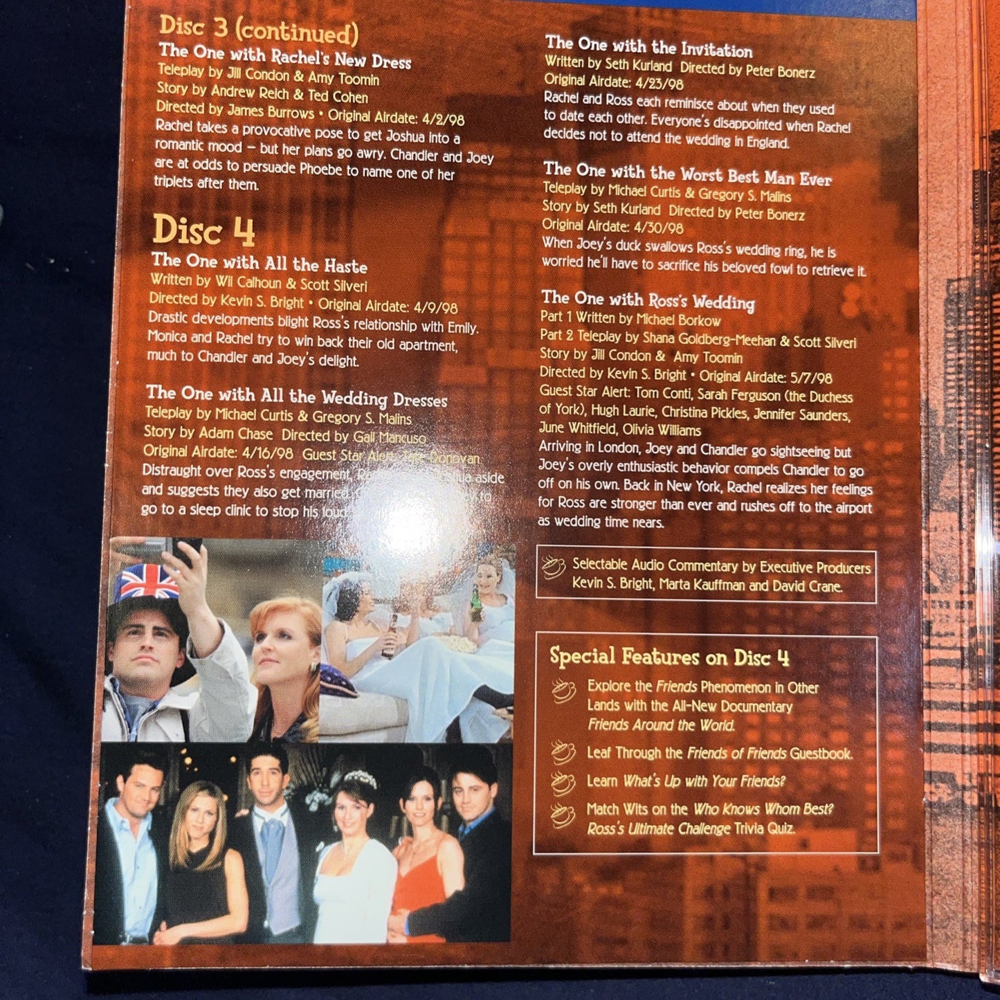Friends: Season 4 (DVD, 2003)
