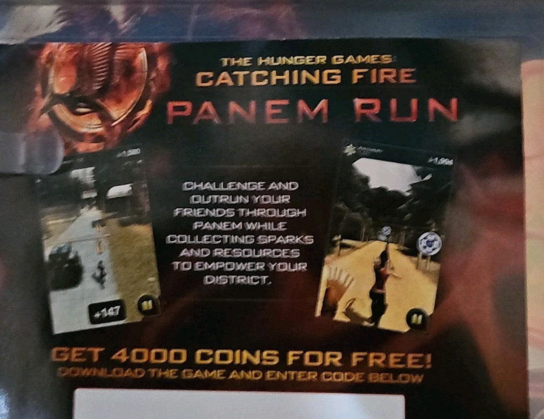 The Hunger Games: Catching Fire (Blu-ray SteelBook) No Digital Download. Tested