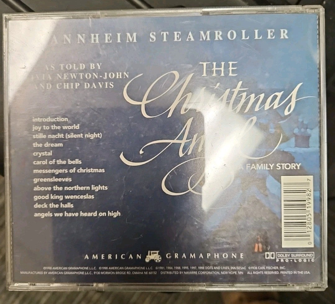 Xmas Angel: a Family Story by Mannheim Steamroller (CD, 1998) New Sealed