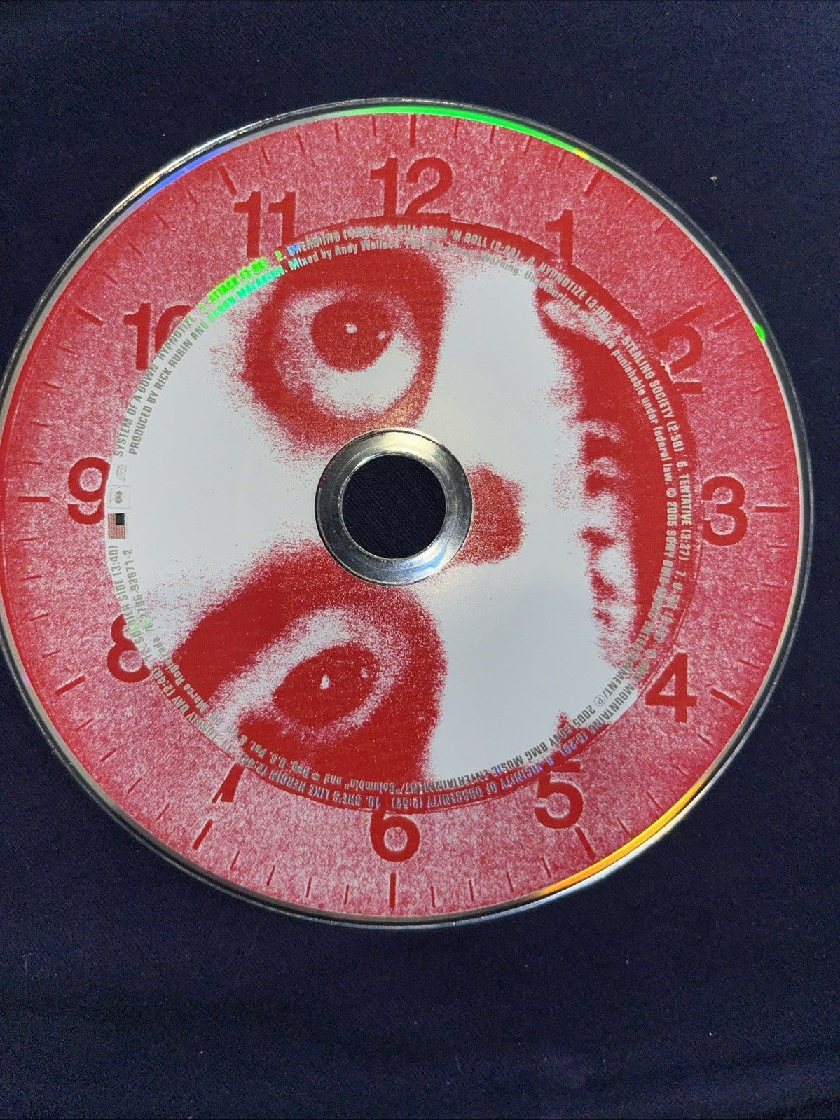 Hypnotize by System of a Down (CD, 2005) DISC ONLY 