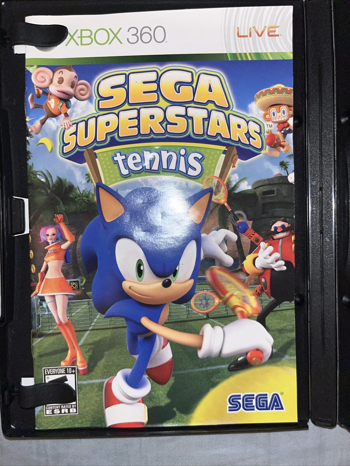 Sega Superstars Tennis (Microsoft Xbox 360, 2008)