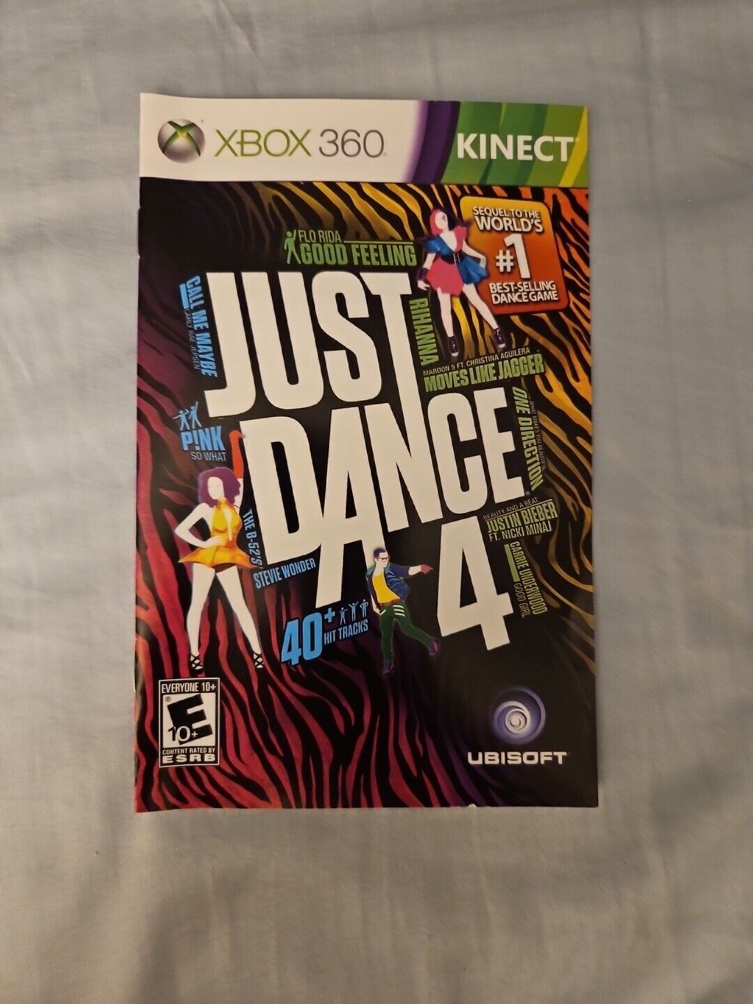 Just Dance 4 (Microsoft Xbox 360, 2012) CIB