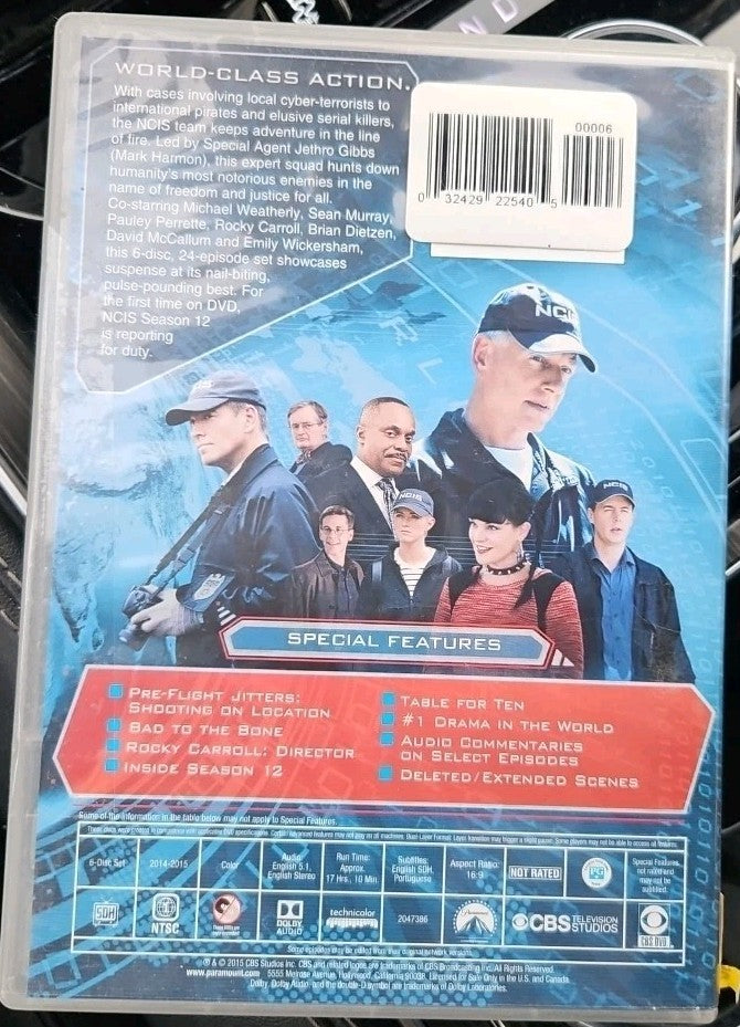 Ncis: Naval Criminal Investigative Service: the Twelfth Season (DVD, 2014)