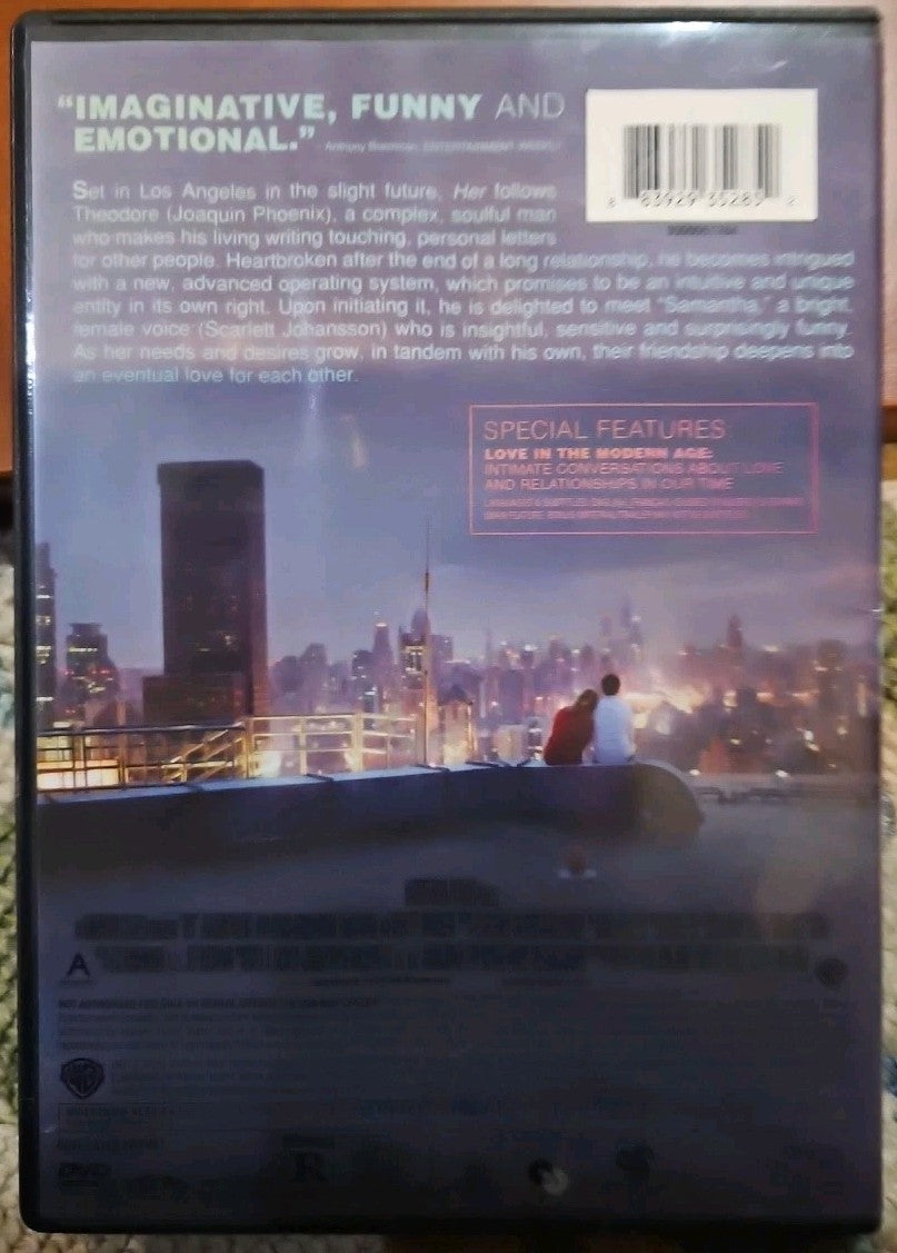 Her (DVD, 2013) New Sealed