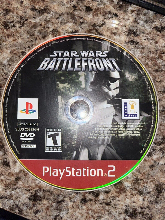 Star Wars Battlefront PS2 Replacement Disc