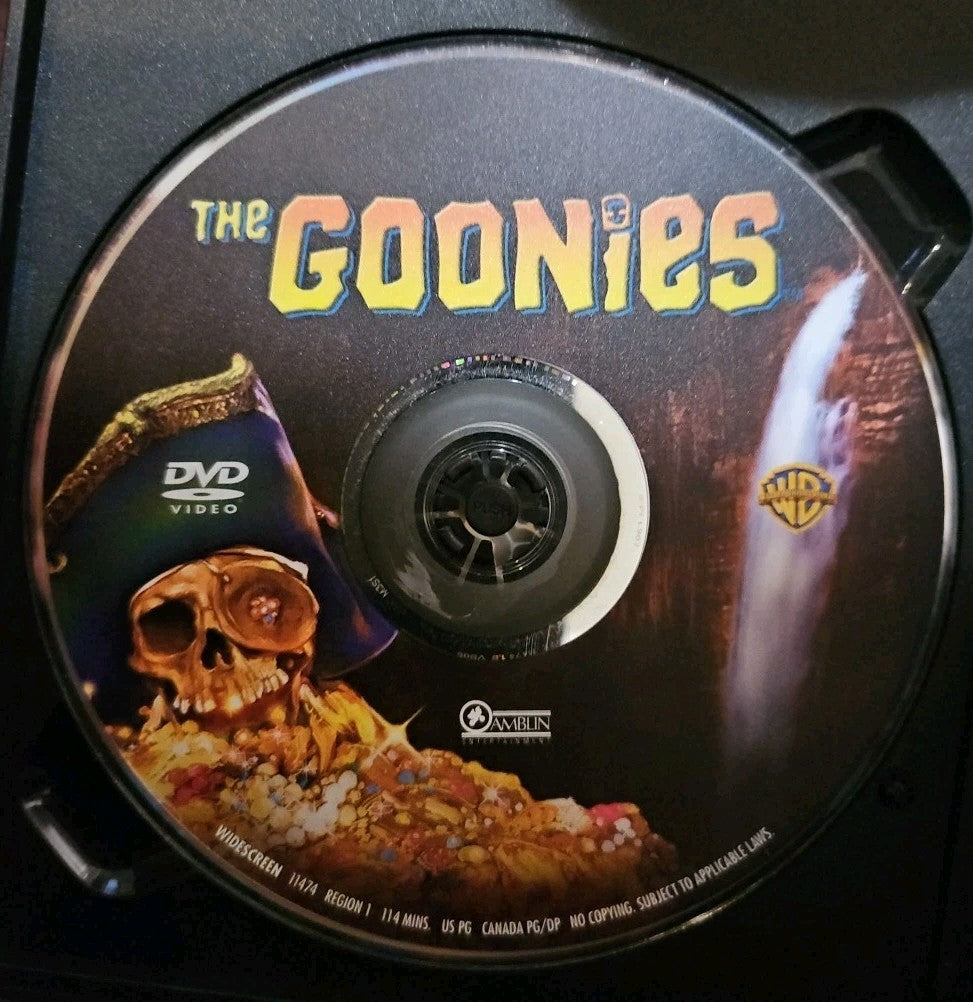 Goonies (DVD, 1985) Original Flip Case. Tested.