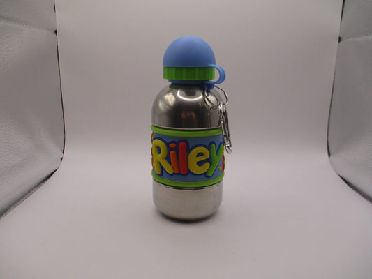 John Hinde Stainless Steel Kids Thermos "Riley" with Carabiner Clip
