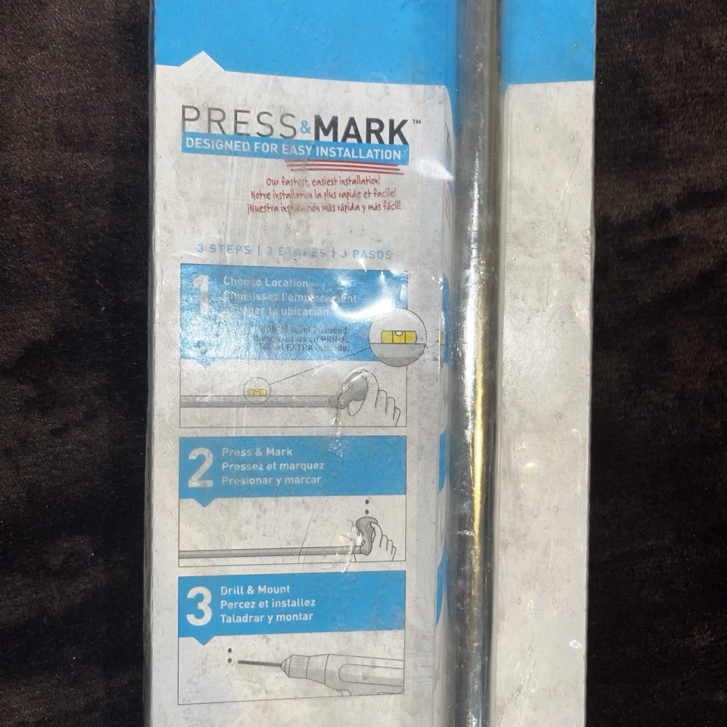 Moen Kasey 18" Wall Mount Single Towel Hanger Bar, Chrome