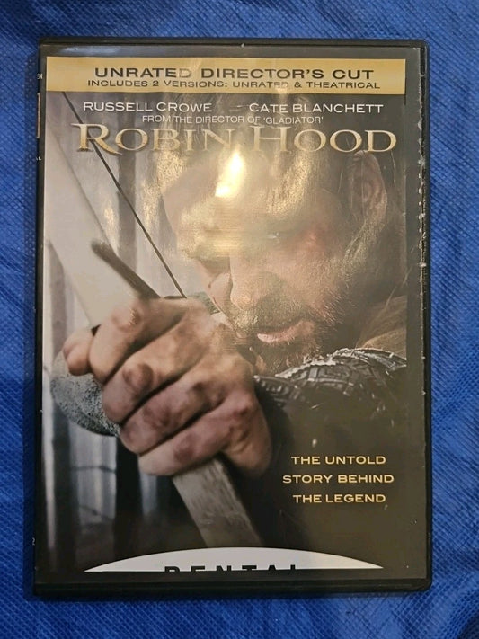 Robin Hood (DVD, 2010) Slimcase. Artwork Cropped. Tested