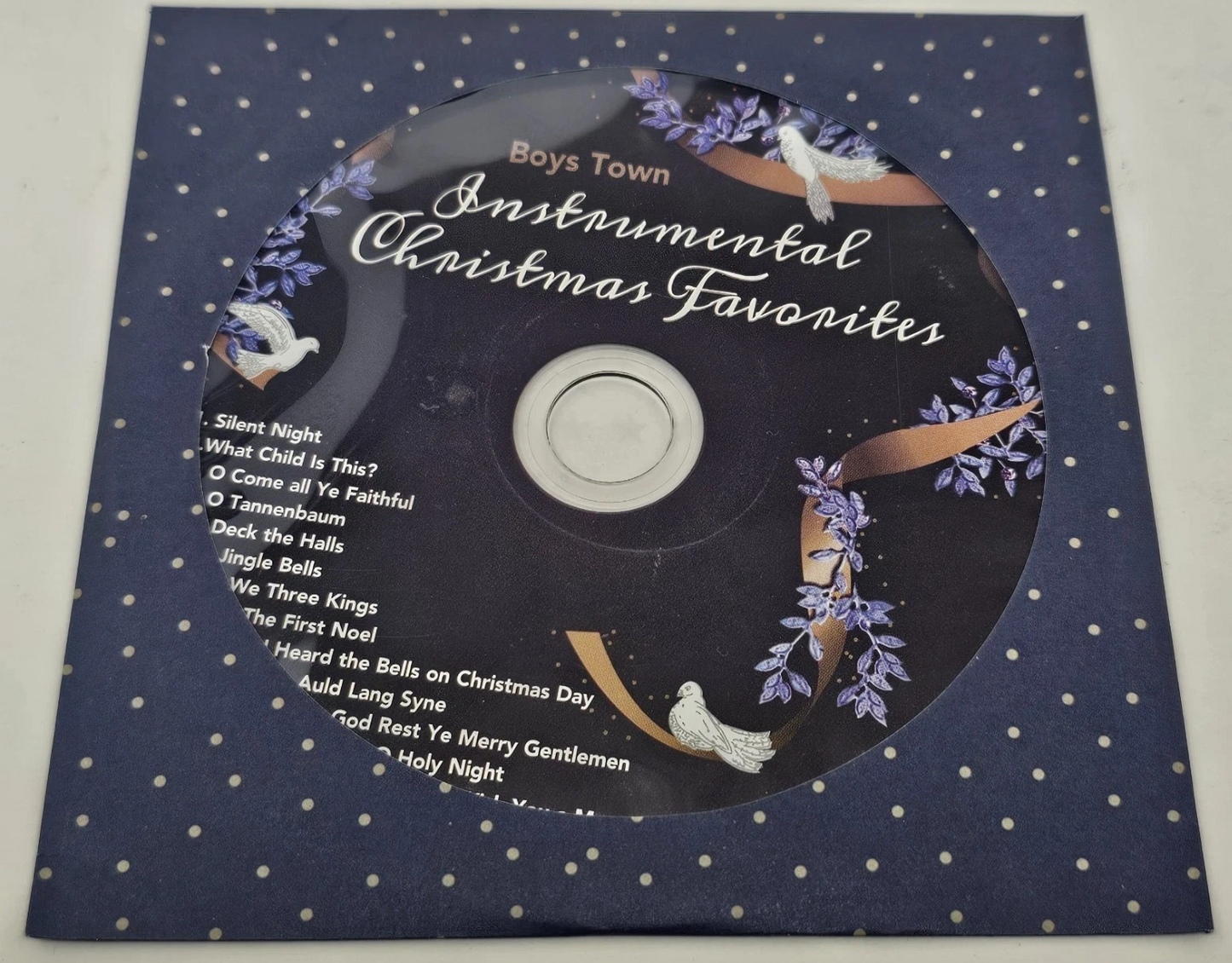 Boys Town Instrumental Christmas Favorites (CD) Disc Only