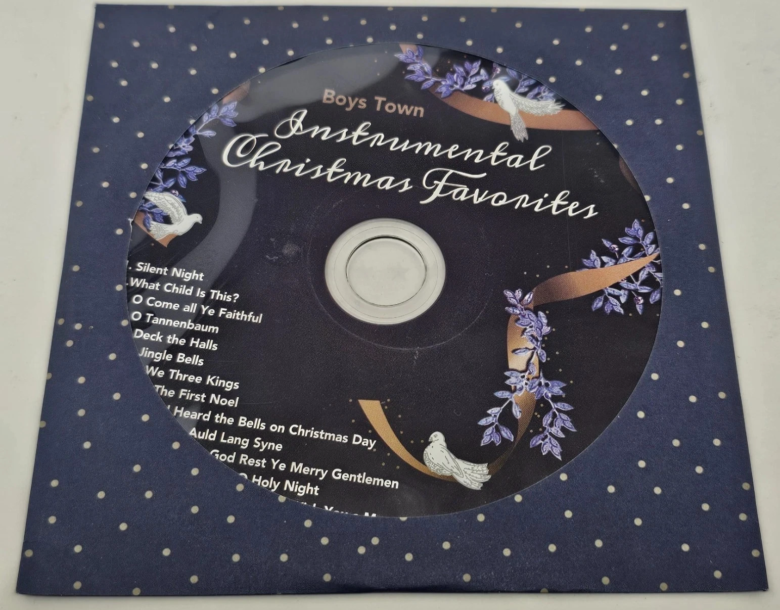 Boys Town Instrumental Christmas Favorites (CD) Disc Only