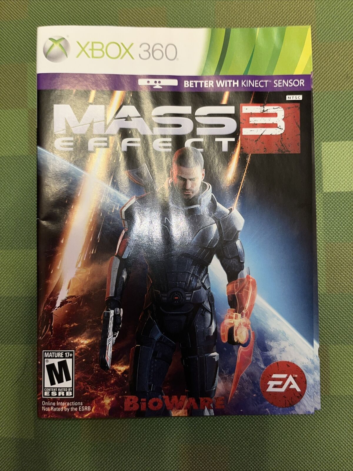 Mass Effect 3 (Microsoft Xbox 360, 2012)