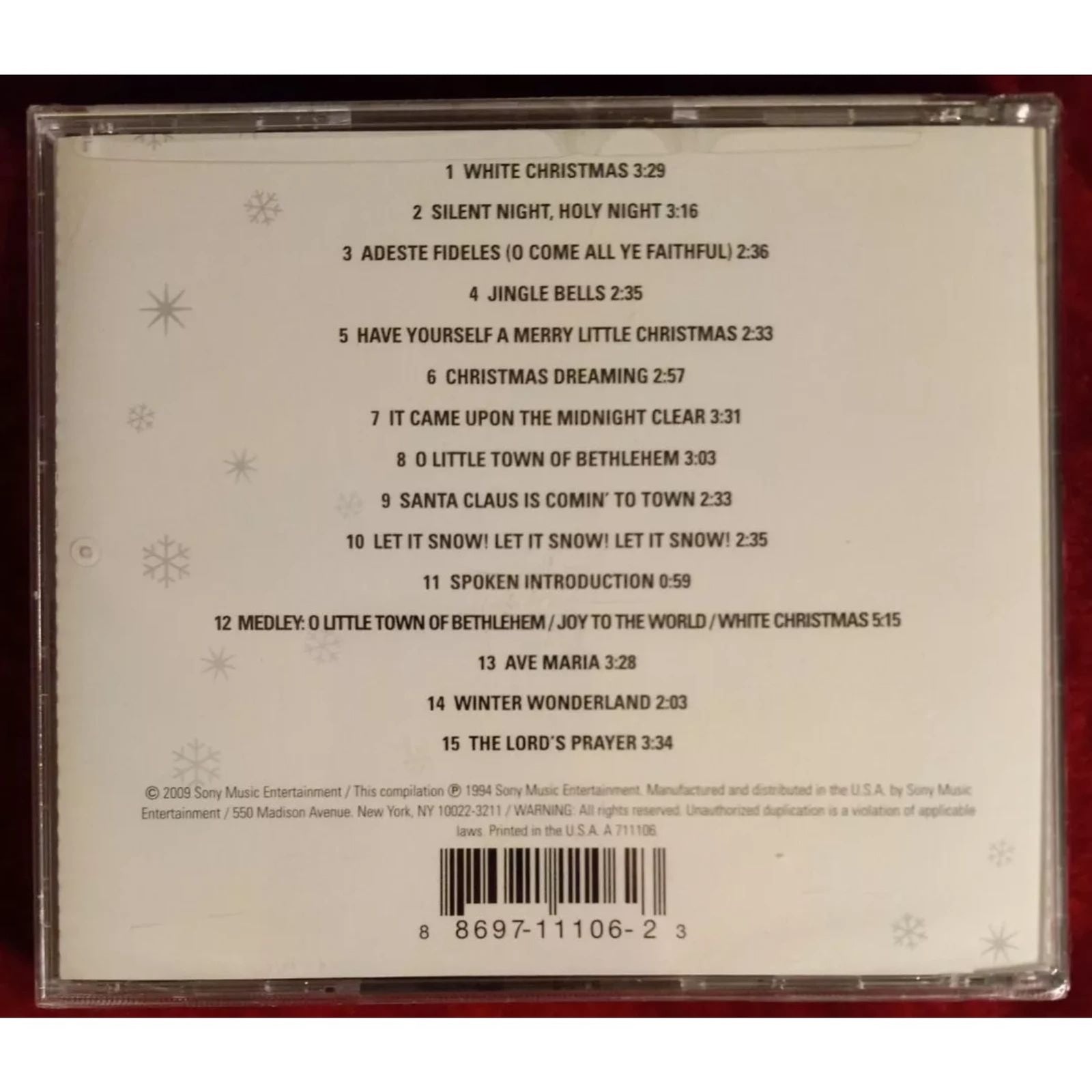 Christmas Songs by Sinatra (CD) Factory Sealed