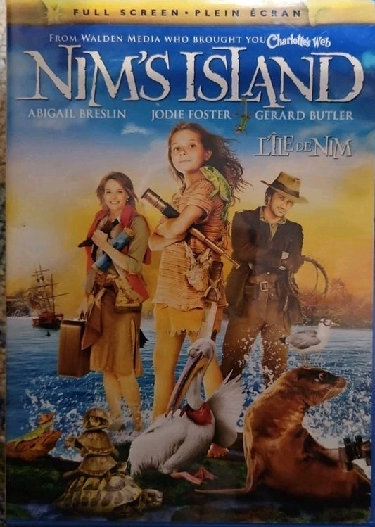 Nims Island (DVD, 2008, Canadian Pan and Scan Sensormatic) New Sealed