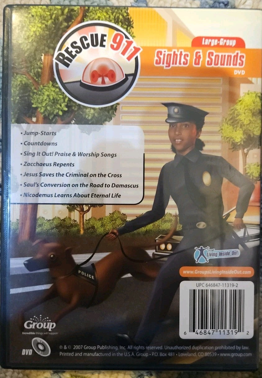 Rescue 911 Sights & Sounds (DVD) New Sealed