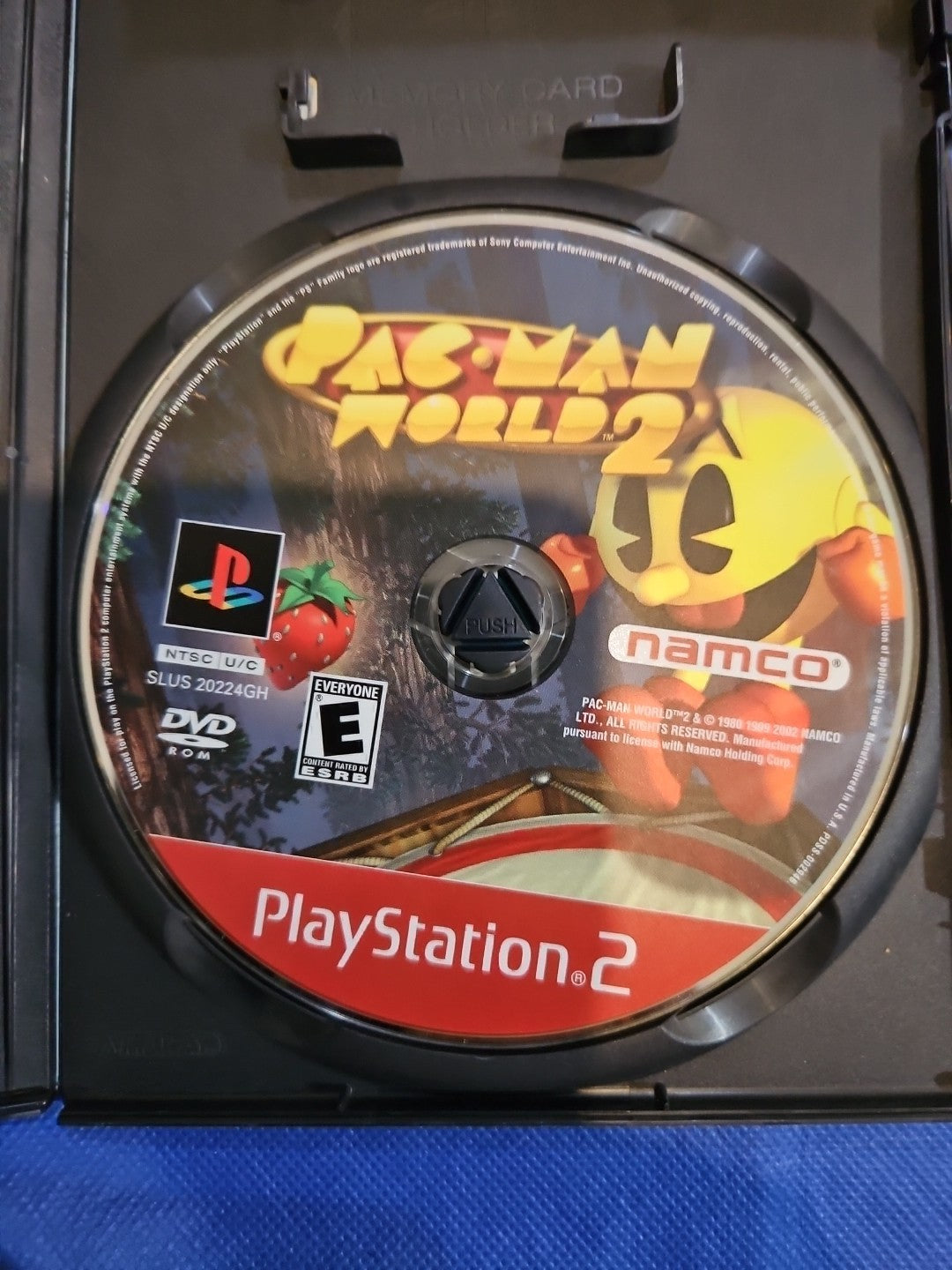 Pac Man World 2 (PS2) Mint w/Manual. Tested