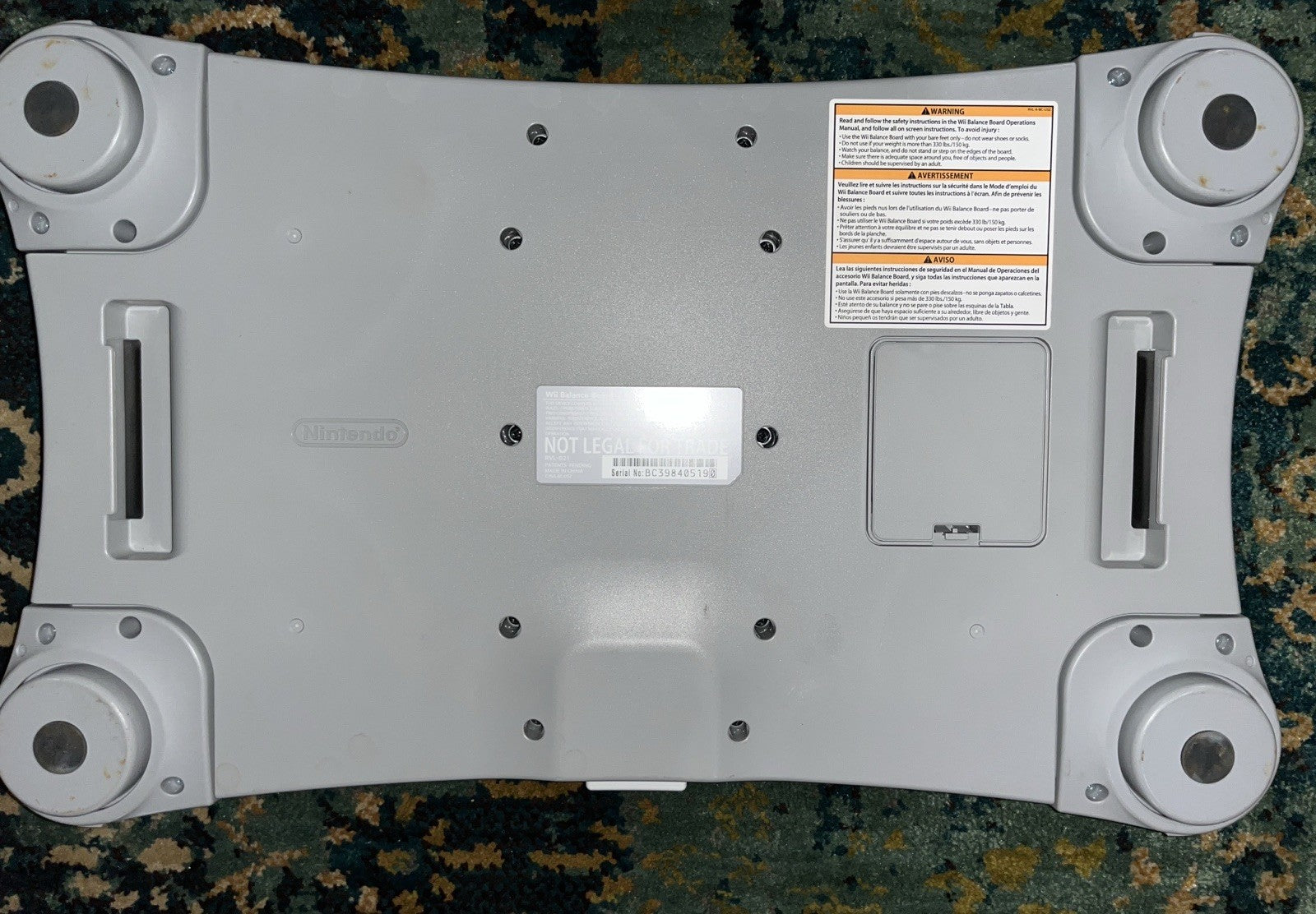 Nintendo Wii Balance Board Bundle With Wii Fit and Carrying Case