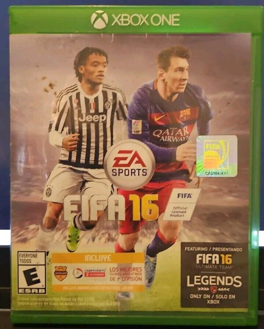 FIFA 16 (Microsoft Xbox One, 2015) Mint Disc Fully Functional