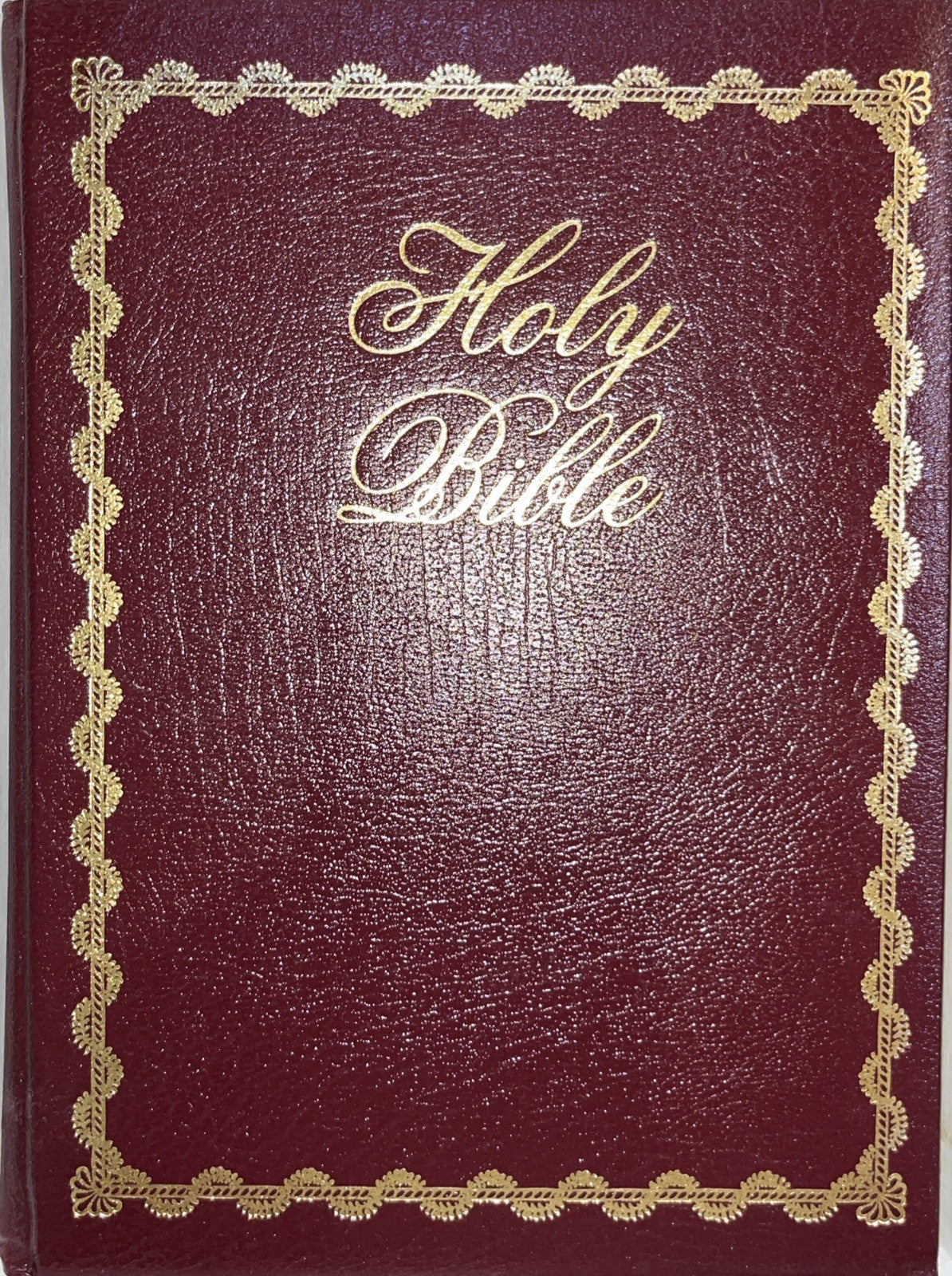Lighting the Way Home Family Bible by Thomas Kinkade (2002 Leather, LIMITED ED)!