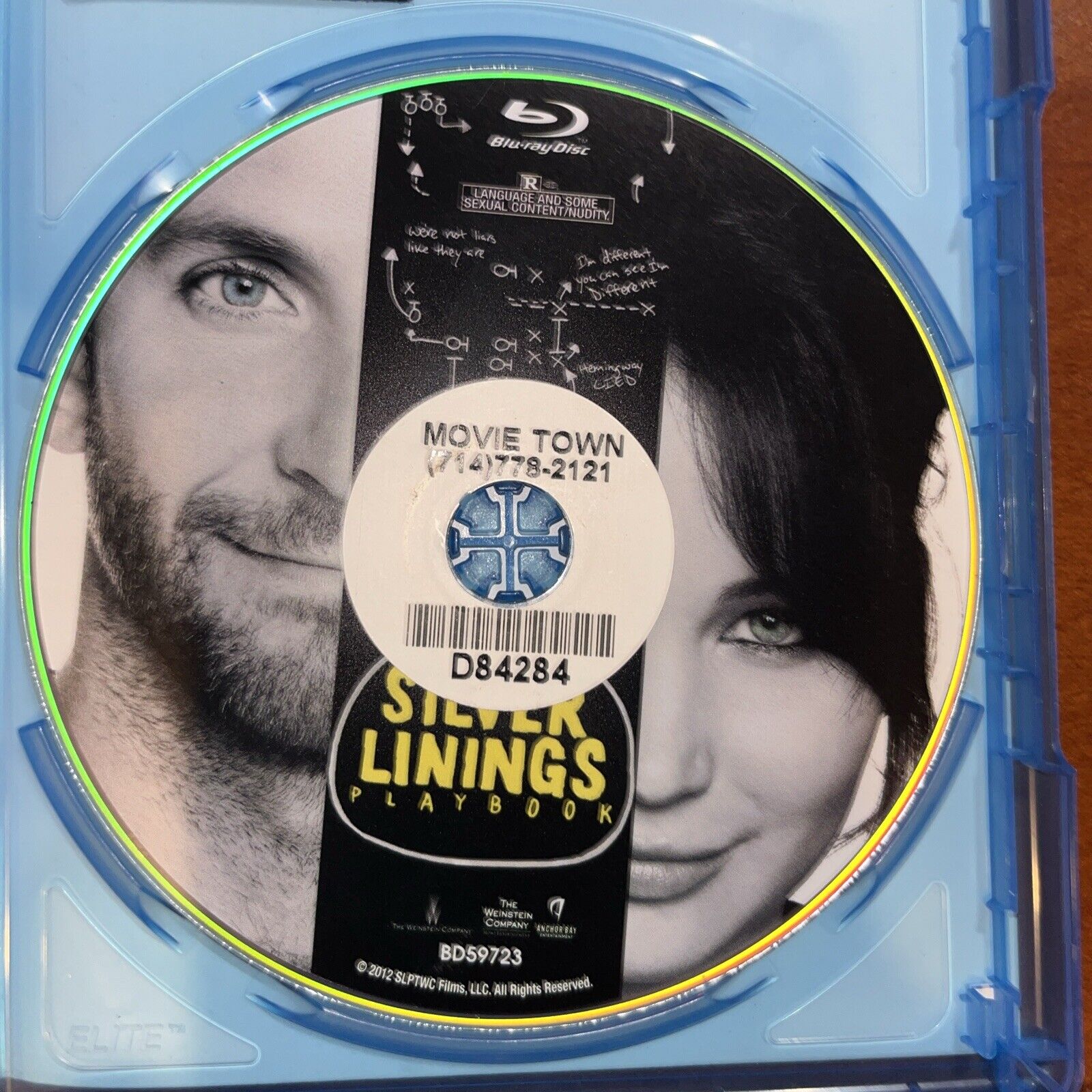 Silver Linings Playbook (Blu-ray, 2012)