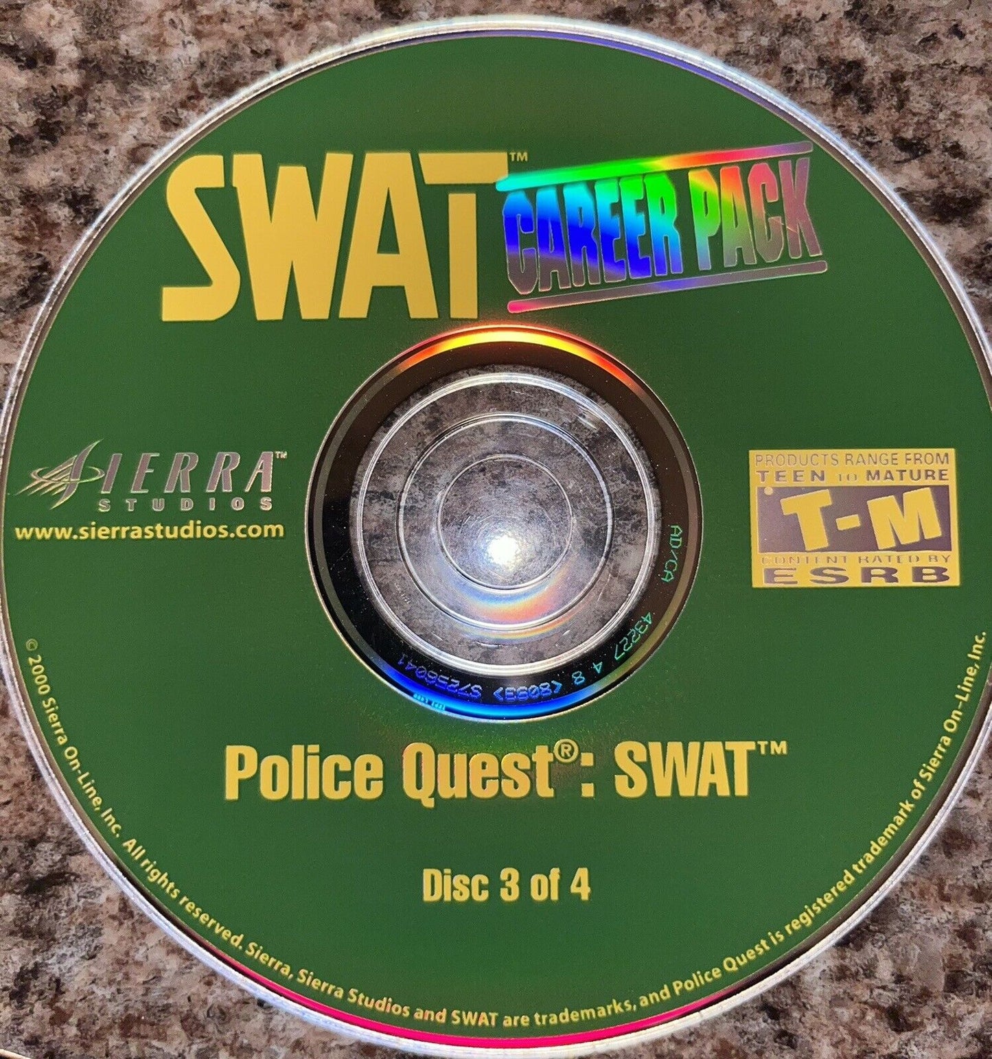 Police Squad: Swat Replacement Discs