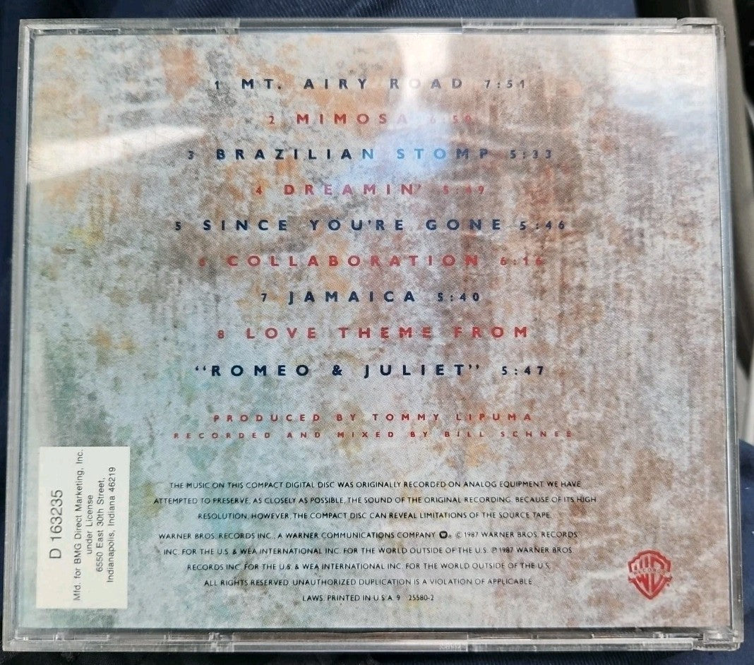 Collaboration by Earl Klugh/George Benson (Guitar) (CD) Disc Only. Tested