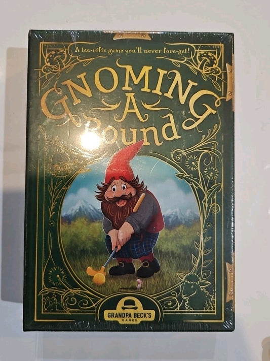 Grandpa Beck's Gnoming A Round Card Game Fun FamilyCARD Game New Sealed