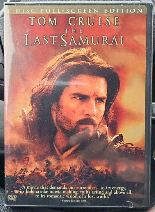 The Last Samurai (DVD, 2-Disc Set, Full-Screen) Sealed. No Digital Download