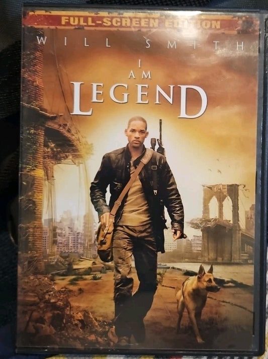 I Am Legend (DVD, 2008, Full Frame) New Sealed