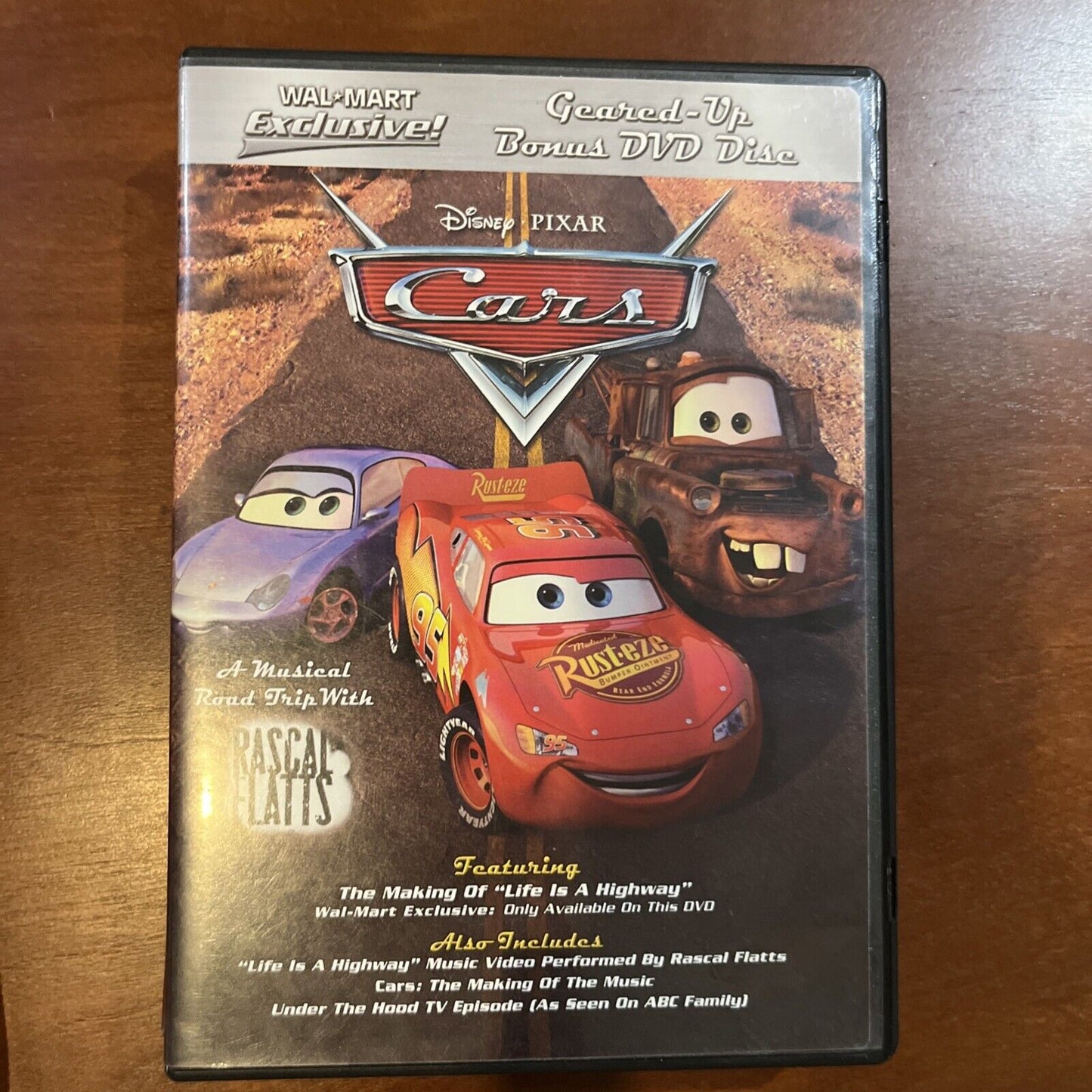 Cars (DVD)+ Cars 2 (DVD/Bluray) + Walmart Bonus (DVD)  + Target Bonus (DVD)