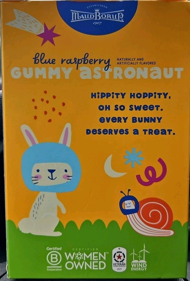 Blue Rapberry Gummy Astronaut