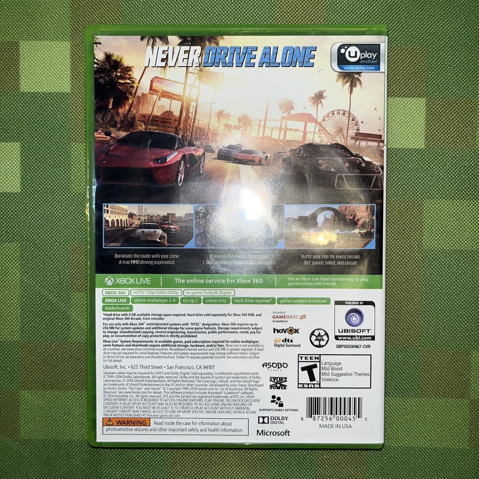 The Crew (Microsoft Xbox 360, 2014)