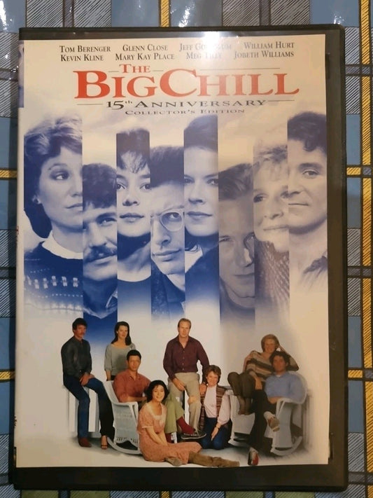 The Big Chill (DVD, 1983)  Tested slim case cropped artwork.