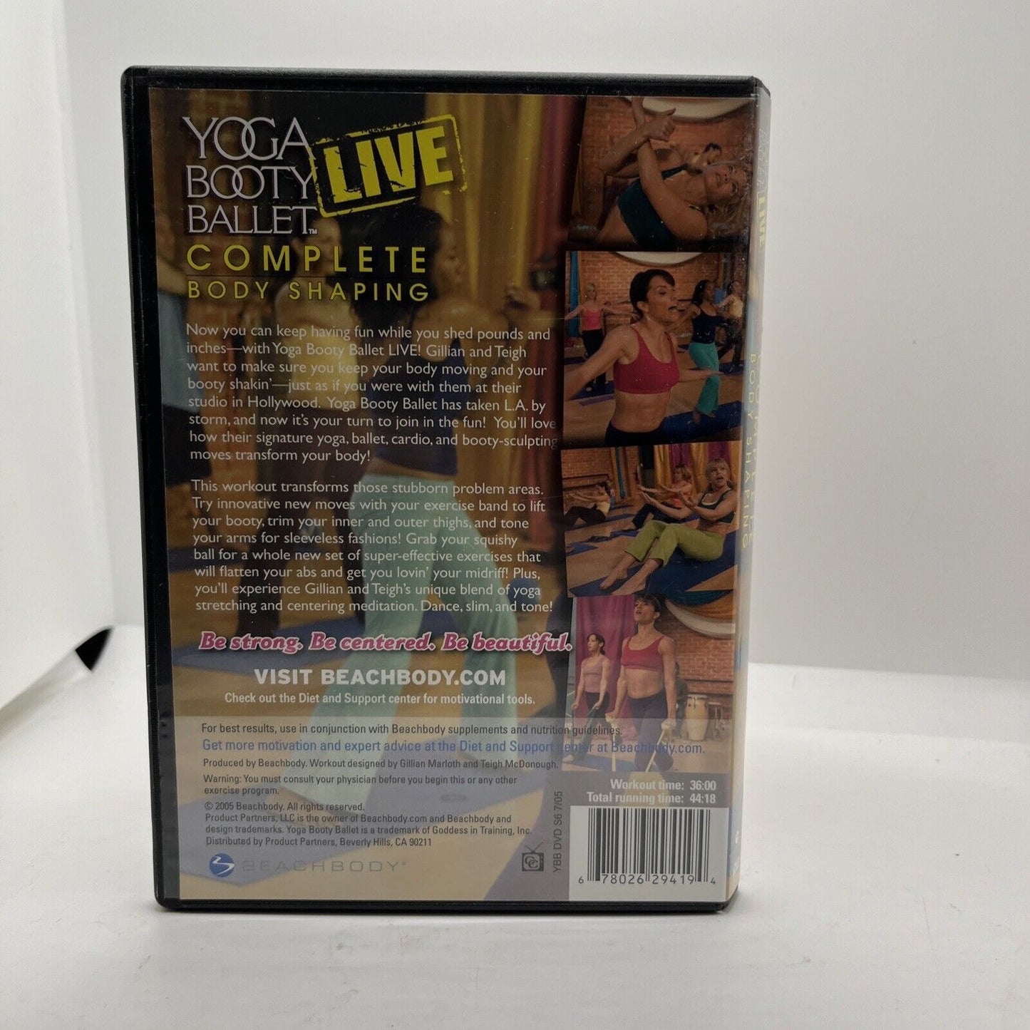 Yoga Booty Ballet Live: Complete Body Shaping! (Beach Body) - DVD