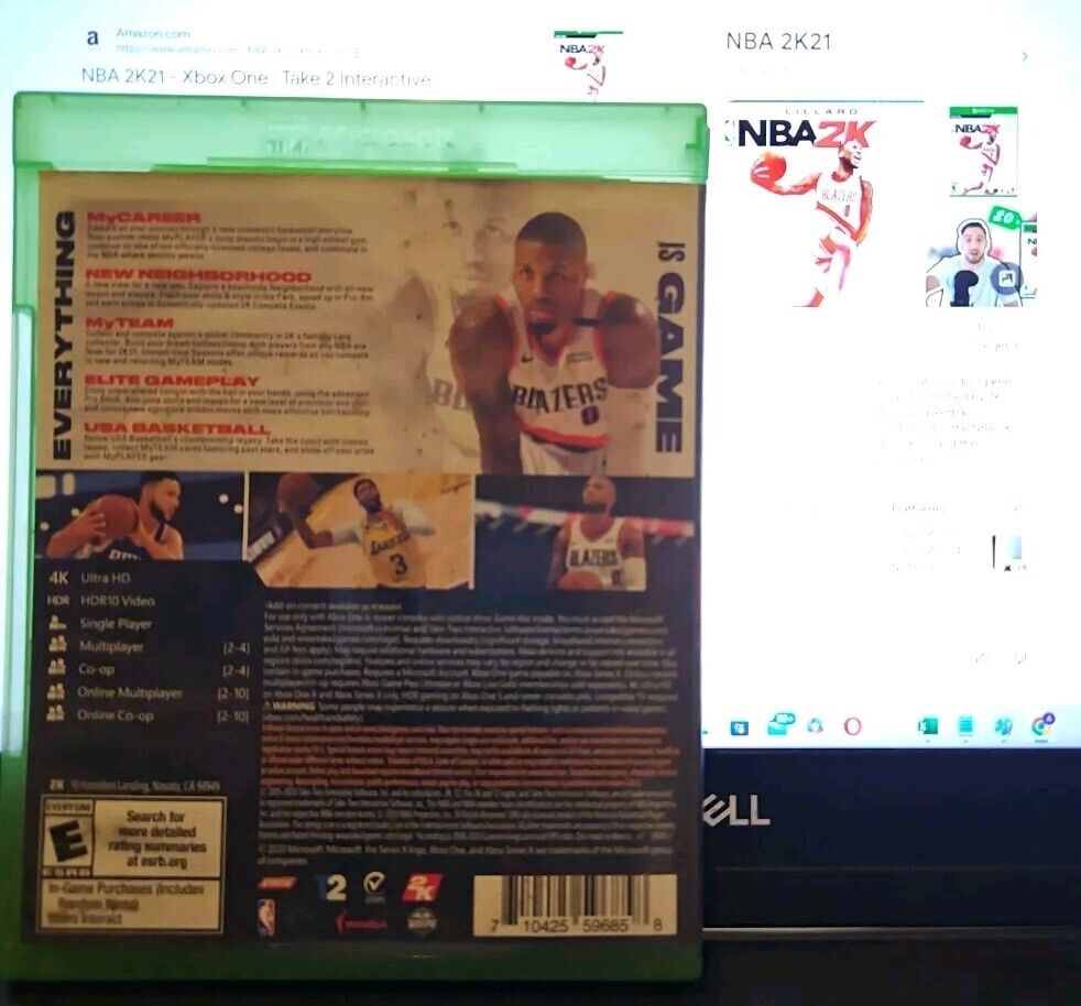 NBA 2K21 - Microsoft Xbox One .tested. Resealed.