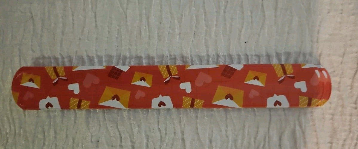 Slap Band Slap Bracelet  Vinyl Coated