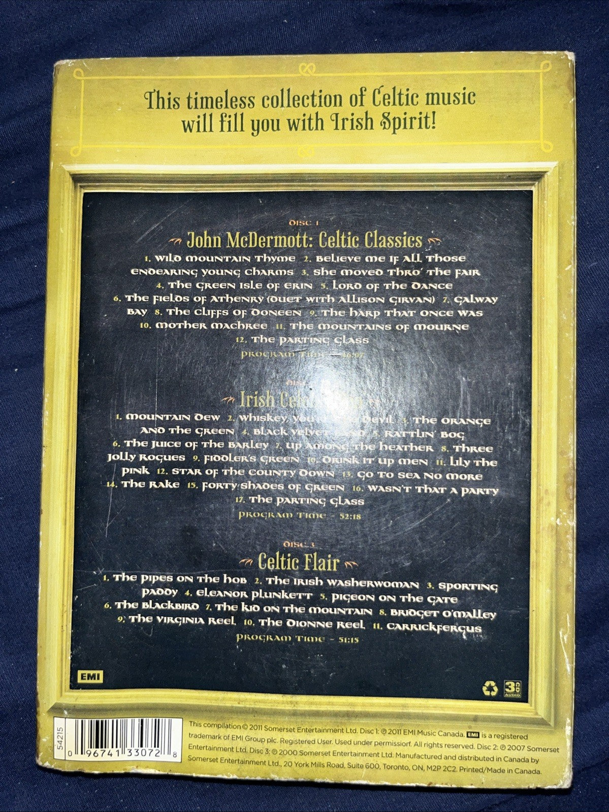 Irish Spirit: A Celtic Celebration - Audio CD - VERY GOOD