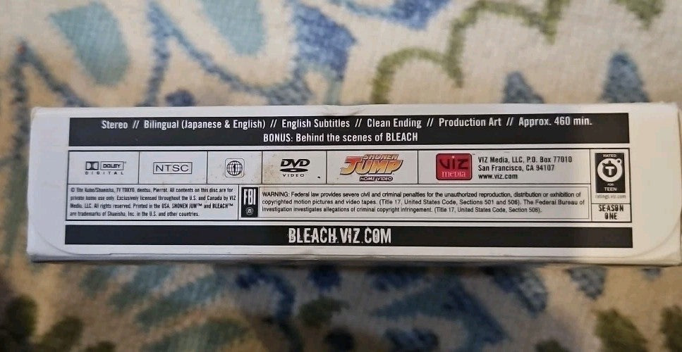 Shonen Jump Bleach - The Substitute Season 1 Box Set. Tested