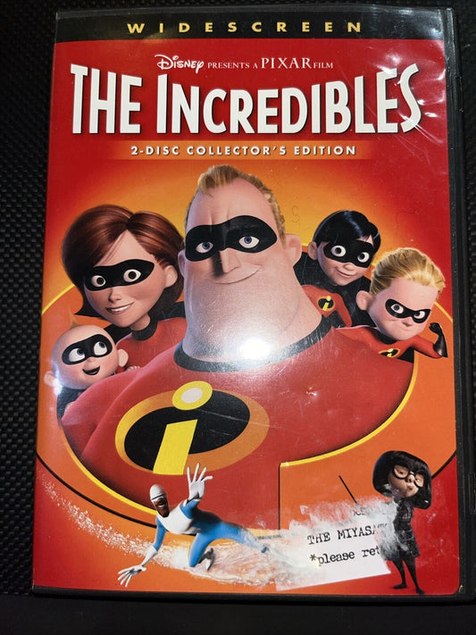 The Incredibles (DVD, 2004)