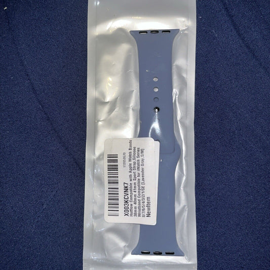 Gray Apple Watch Sport Band 38/40/41mm For 1,2,3,4,5,6, SE