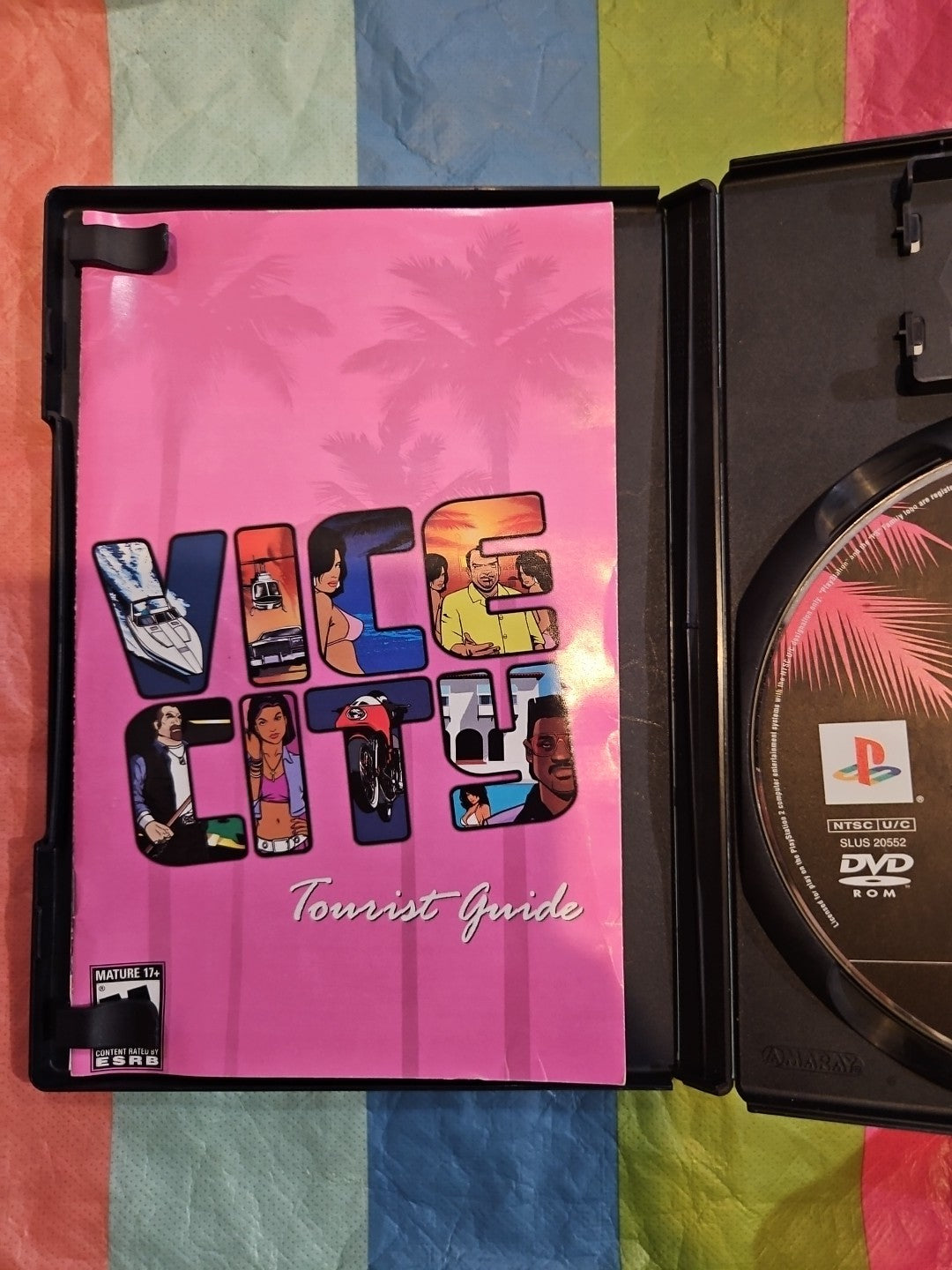 Grand Theft Auto Vice City - Sony PlayStation 2. Mint. Tested. No Scratches