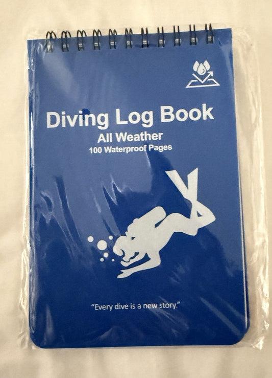 Diving Log Book All Weather 100 Waterproof Pages