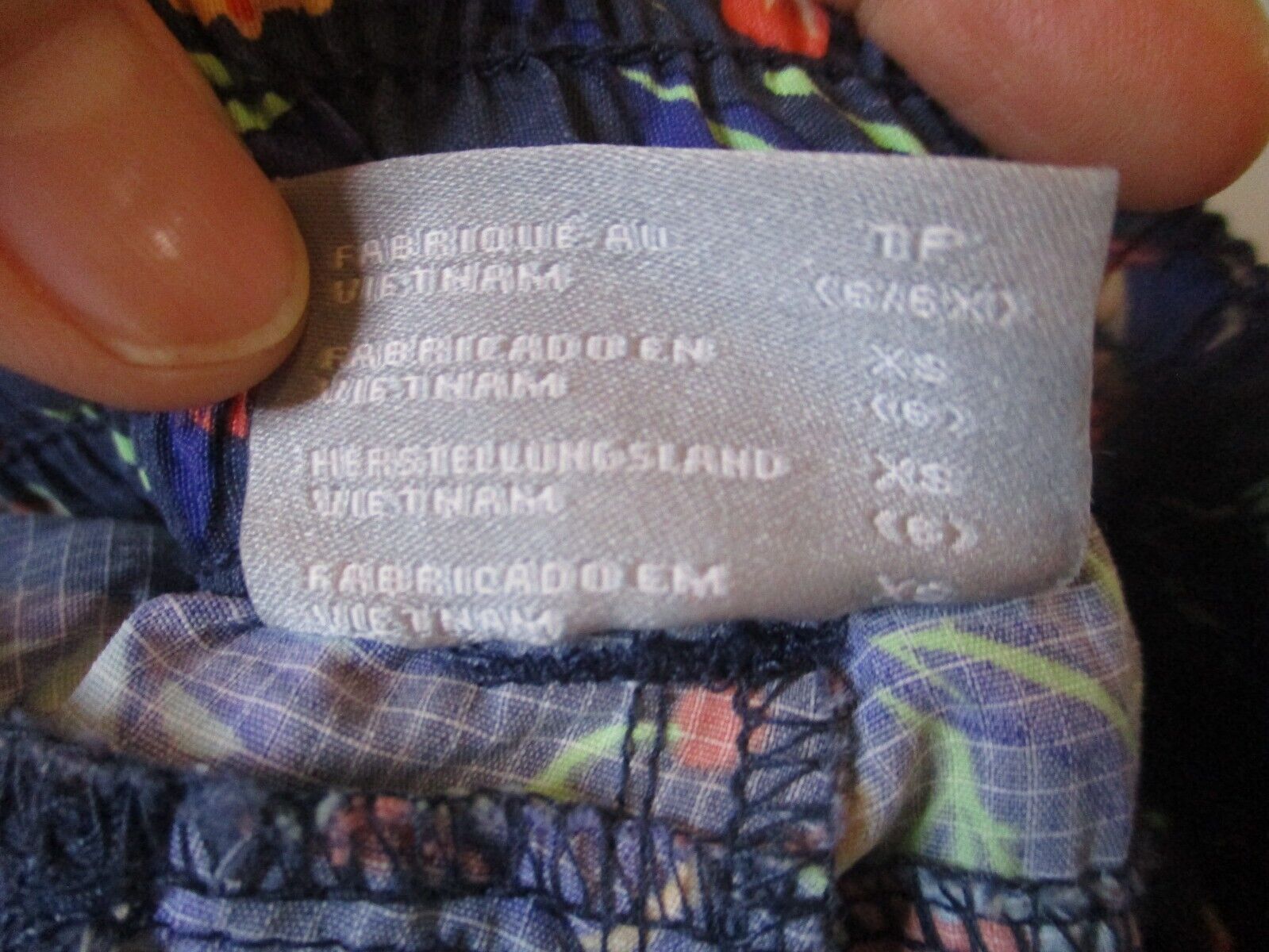 Girls Columbia Floral Shorts Outdoor Sportswear Omni-Shade Nylon XS 6