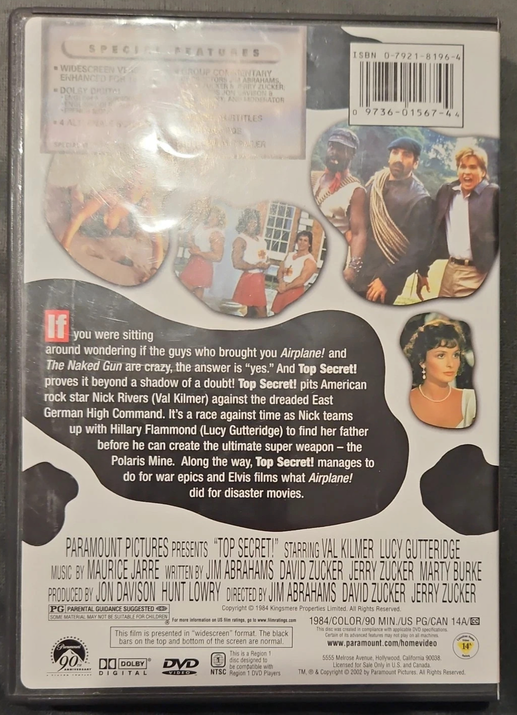 Top Secret! (DVD) Tested