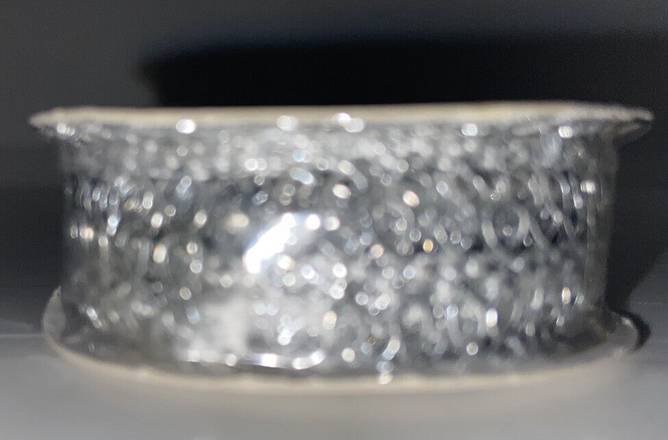 Wright’s Creative Classics Metallic Double E Loop 9ft - Silver Color