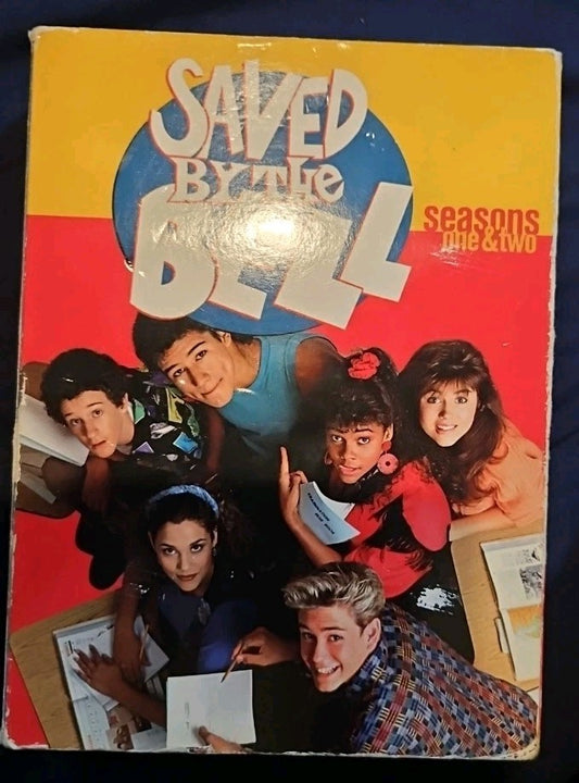 Saved By the Bell - Seasons 1  2 (DVD, 5-Disc Set) Tested. No Scratches
